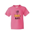 thumbnail image 1 of Inktastic Lab Life is Ruff Yellow Lab Youth T-Shirt, 1 of 5