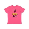 thumbnail image 1 of Inktastic Lab Life is Ruff Yellow Lab Youth T-Shirt, 1 of 5