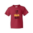 thumbnail image 1 of Inktastic Lab Life is Ruff Yellow Lab Youth T-Shirt, 1 of 5