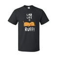 thumbnail image 1 of Inktastic Lab Life is Ruff Yellow Labrador T-Shirt, 1 of 5