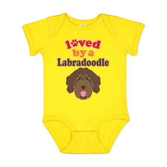 Inktastic Labradoodle Dog Lover Boys or Girls Baby Bodysuit