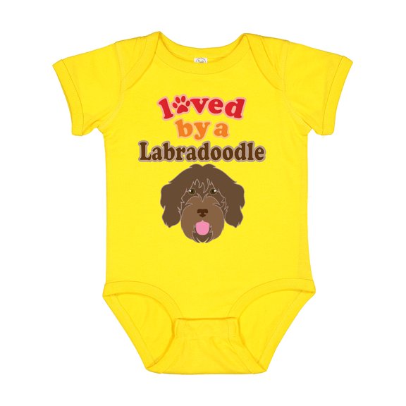Inktastic Labradoodle Dog Lover Boys or Girls Baby Bodysuit