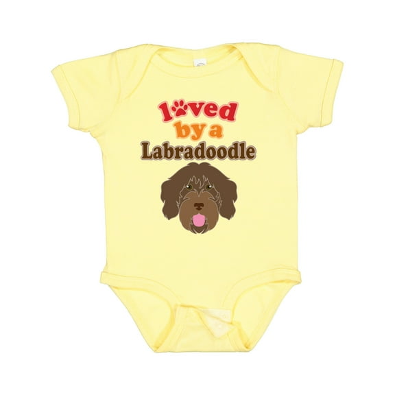 Inktastic Labradoodle Dog Lover Boys or Girls Baby Bodysuit