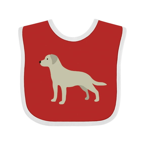 Inktastic Labrador Boys or Girls Baby Bib