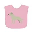 thumbnail image 1 of Inktastic Labrador Boys or Girls Baby Bib, 1 of 4