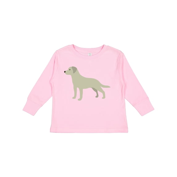 Inktastic Labrador Boys or Girls Long Sleeve Toddler T-Shirt