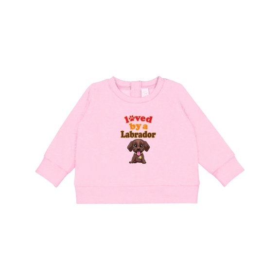 Inktastic Labrador Chocolate Lab Baby Sweatshirt