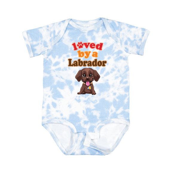 Inktastic Labrador Chocolate Lab Boys or Girls Baby Bodysuit