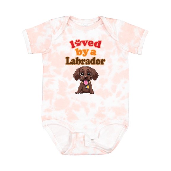 Inktastic Labrador Chocolate Lab Boys or Girls Baby Bodysuit
