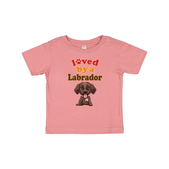 Inktastic Labrador Chocolate Lab Boys or Girls Baby T-Shirt