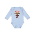 thumbnail image 1 of Inktastic Labrador Chocolate Lab Boys or Girls Long Sleeve Baby Bodysuit, 1 of 5