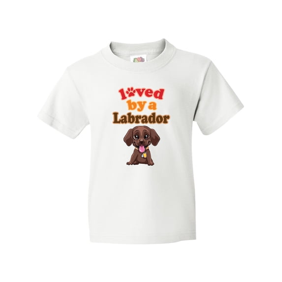 Inktastic Labrador Chocolate Lab Youth T-Shirt