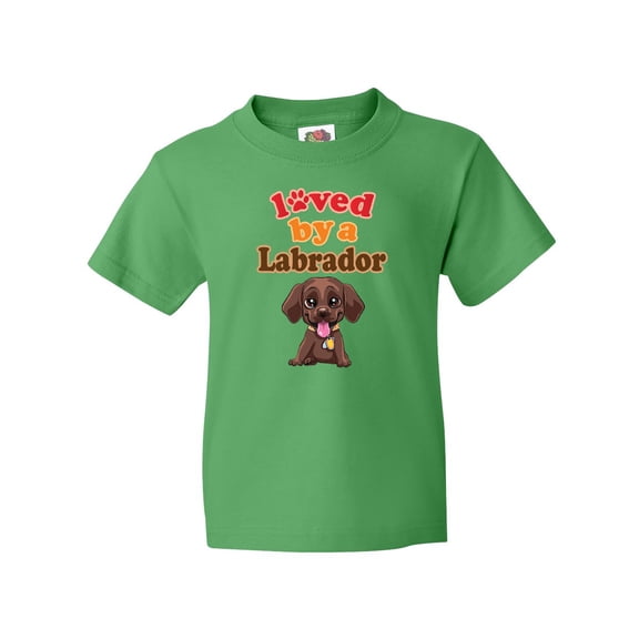 Inktastic Labrador Chocolate Lab Youth T-Shirt