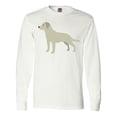 thumbnail image 1 of Inktastic Labrador Long Sleeve T-Shirt, 1 of 5