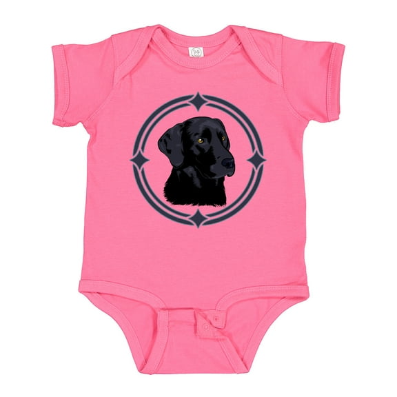 Inktastic Labrador Retriever Black Lab Boys or Girls Baby Bodysuit