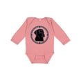thumbnail image 1 of Inktastic Labrador Retriever Black Lab Boys or Girls Long Sleeve Baby Bodysuit, 1 of 5