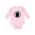 thumbnail image 1 of Inktastic Labrador Retriever Black Lab Boys or Girls Long Sleeve Baby Bodysuit, 1 of 5