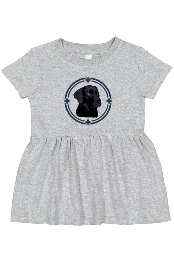 Labrador Retriever Black Lab Girls Baby Dress