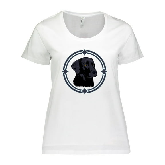 Inktastic Labrador Retriever Black Lab Women's Plus Size T-Shirt