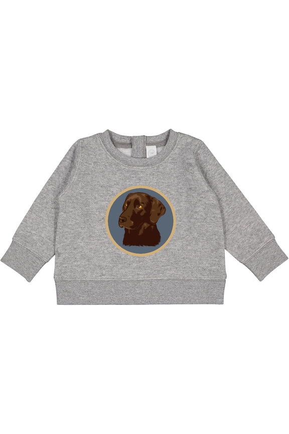 Labrador Retriever Chocolate Lab Dog Baby Sweatshirt