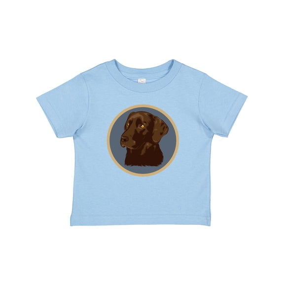 Inktastic Labrador Retriever Chocolate Lab Dog Boys or Girls Baby T-Shirt