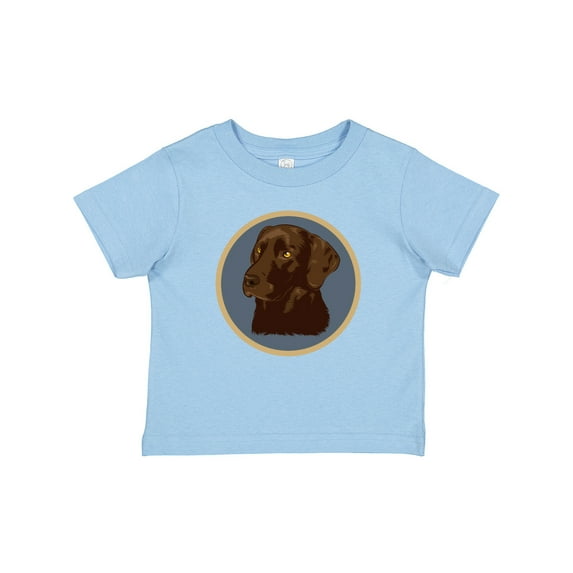 Inktastic Labrador Retriever Chocolate Lab Dog Boys or Girls Baby T-Shirt