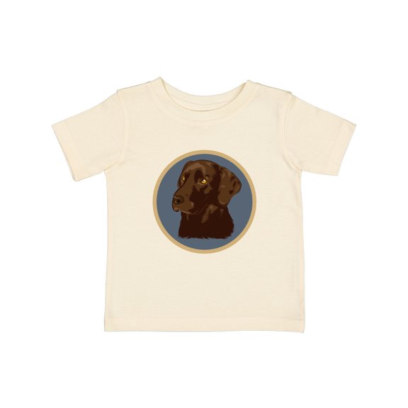 Inktastic Labrador Retriever Chocolate Lab Dog Boys or Girls Baby T-Shirt