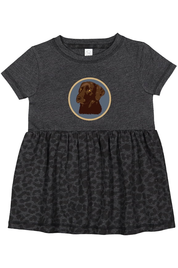 Labrador Retriever Chocolate Lab Dog Girls Baby Dress