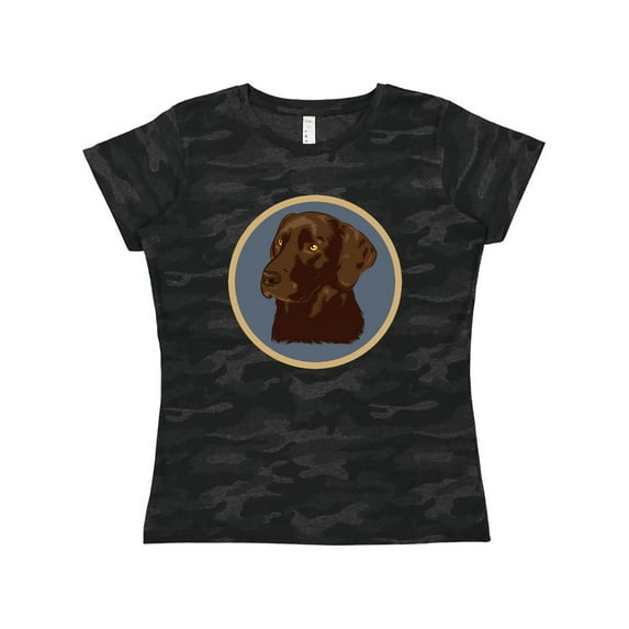 Inktastic Labrador Retriever Chocolate Lab Dog Women's T-Shirt