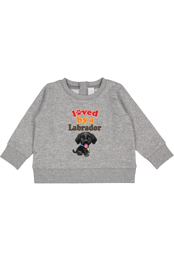 Labrador Retriever Dog Black Lab Baby Sweatshirt
