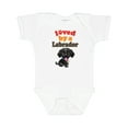 thumbnail image 1 of Inktastic Labrador Retriever Dog Black Lab Boys or Girls Baby Bodysuit, 1 of 5