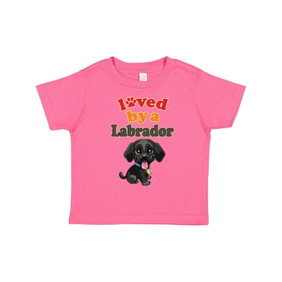 Inktastic Labrador Retriever Dog Black Lab Boys or Girls Toddler T-Shirt