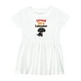 thumbnail image 1 of Inktastic Labrador Retriever Dog Black Lab Girls Baby Dress, 1 of 5