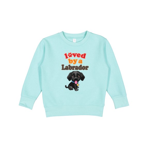 Inktastic Labrador Retriever Dog Black Lab Toddler Sweatshirt