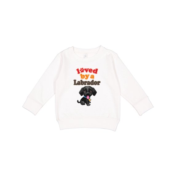Inktastic Labrador Retriever Dog Black Lab Toddler Sweatshirt