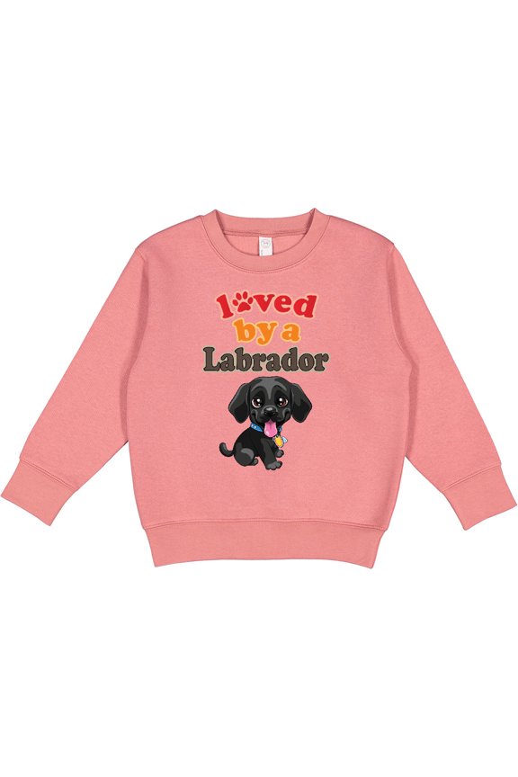 Labrador Retriever Dog Black Lab Toddler Sweatshirt