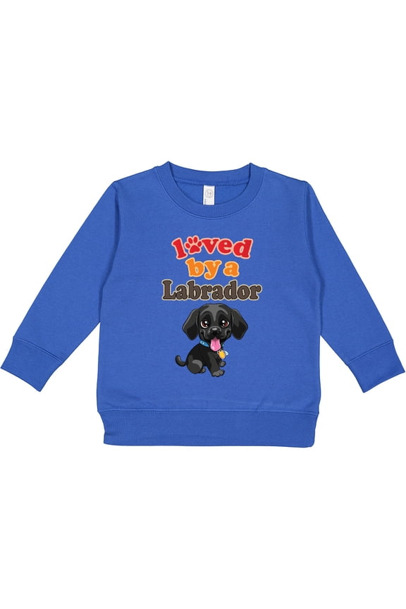 Labrador Retriever Dog Black Lab Toddler Sweatshirt