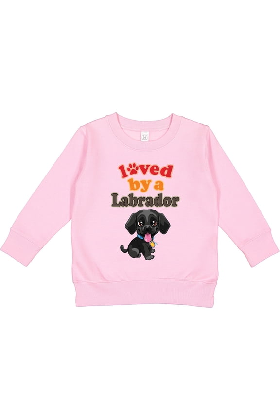 Labrador Retriever Dog Black Lab Toddler Sweatshirt