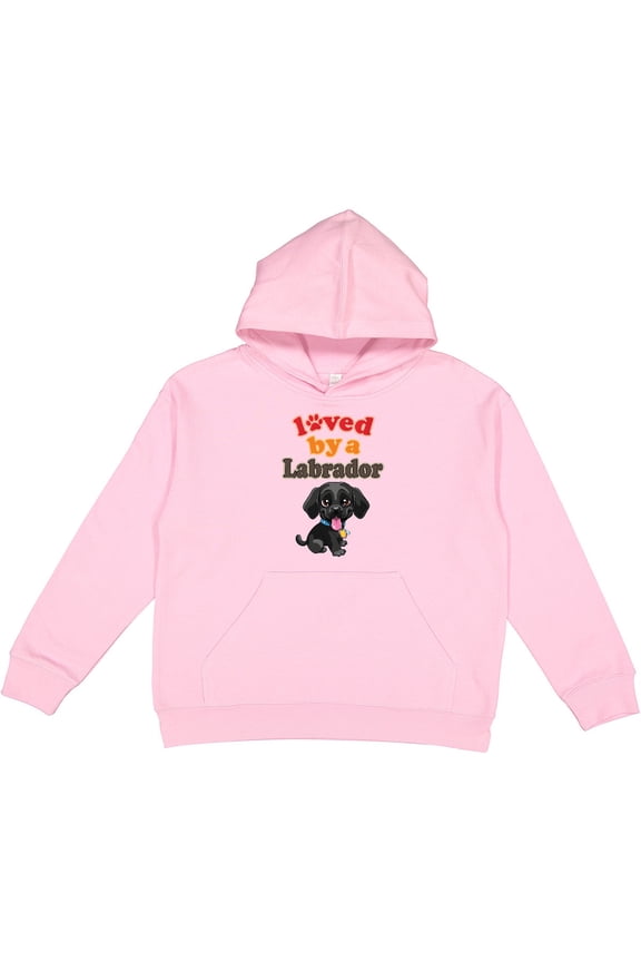 Labrador Retriever Dog Black Lab Youth Hoodie Sweatshirt