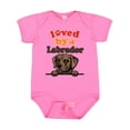 thumbnail image 1 of Inktastic Labrador Retriever Dog Gift Boys or Girls Baby Bodysuit, 1 of 5