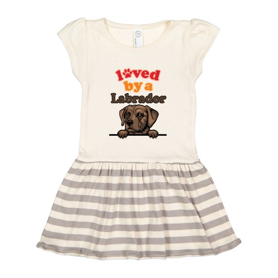 Inktastic Labrador Retriever Dog Gift Gift Toddler Girl Dress