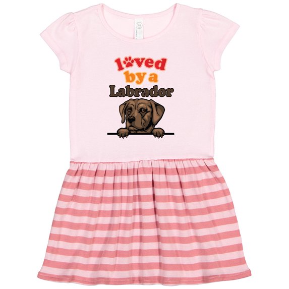 Inktastic Labrador Retriever Dog Gift Gift Toddler Girl Dress