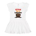 thumbnail image 1 of Inktastic Labrador Retriever Dog Gift Girls Toddler Dress, 1 of 5