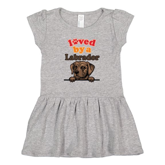 Inktastic Labrador Retriever Dog Gift Girls Toddler Dress