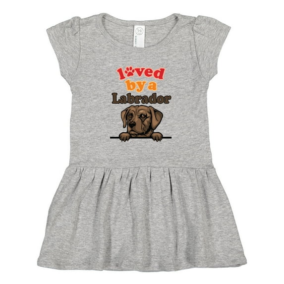 Inktastic Labrador Retriever Dog Gift Girls Toddler Dress
