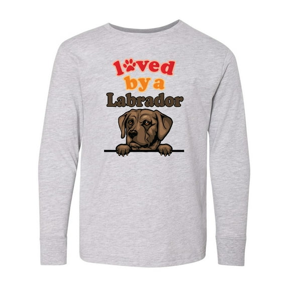 Inktastic Labrador Retriever Dog Gift Long Sleeve Youth T-Shirt