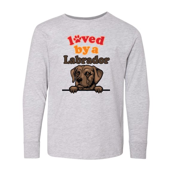 Inktastic Labrador Retriever Dog Gift Long Sleeve Youth T-Shirt