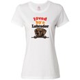 thumbnail image 1 of Inktastic Labrador Retriever Dog Gift Women's T-Shirt, 1 of 5