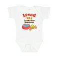 thumbnail image 1 of Inktastic Labrador Retriever Loved by a Boys or Girls Baby Bodysuit, 1 of 5