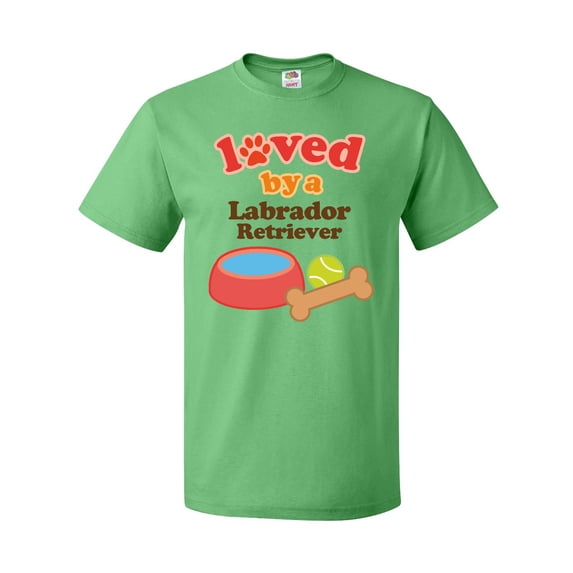 Inktastic Labrador Retriever Loved by a T-Shirt